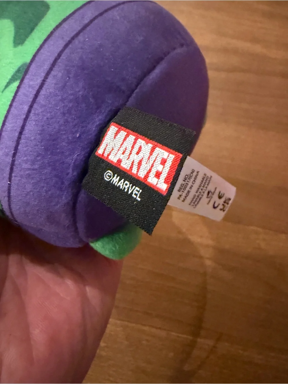 Cuutopia Incredible HULK Plush Green Marvel